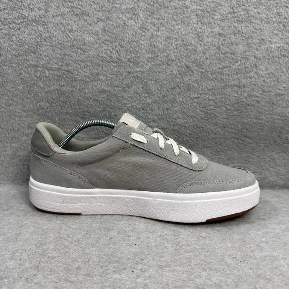 Kizik Shoes Womens Size 9 Grey Step In Comfort Canvas Casual Sneakers - Picture 6 of 10